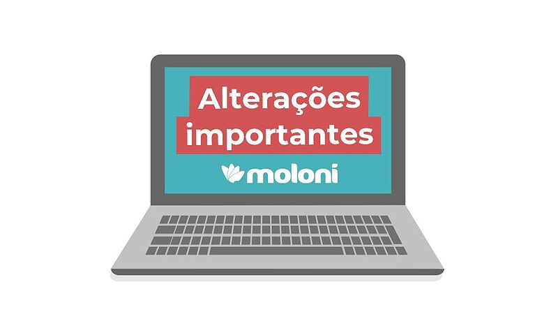 alterações importantes no Moloni