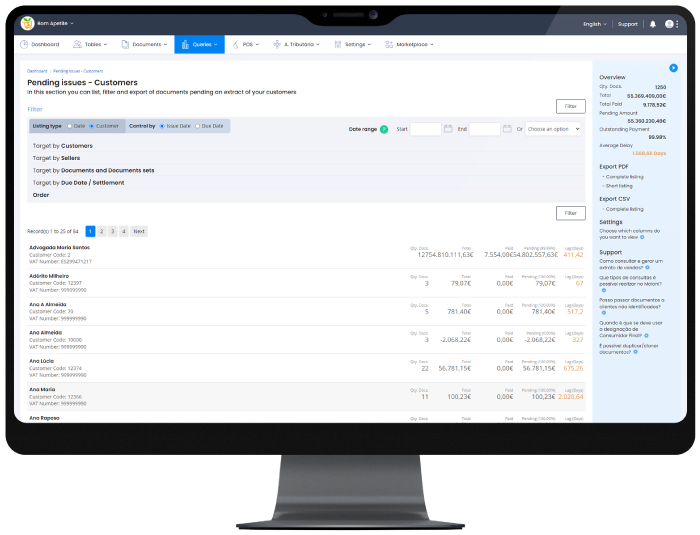 Queries and imports